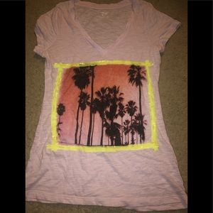 FINAL-Express Palm Tree Sequin Tee